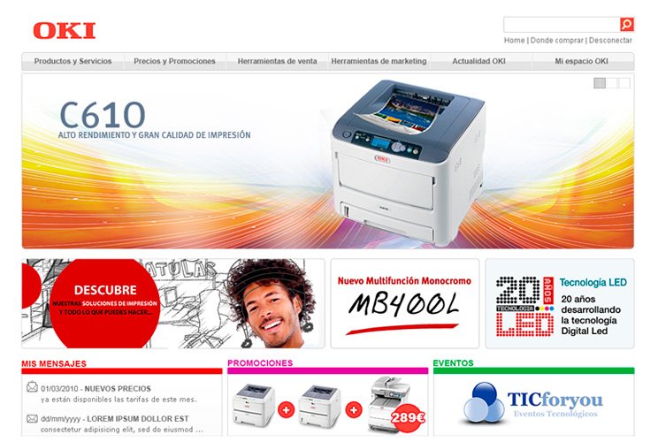 OKI - Intranet de partners